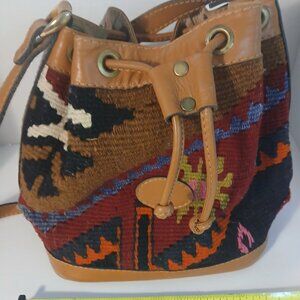 Textile Bag, made in Turkey. Multi-colored.